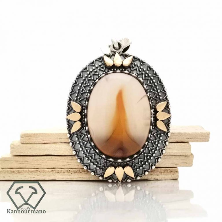 Necklace Women Stone Aqeeq Original