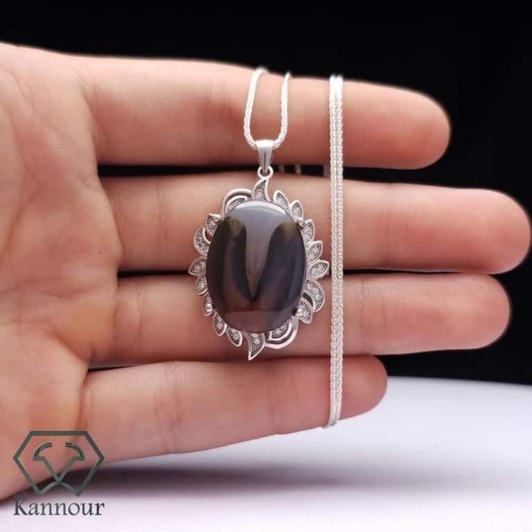 Women’s Necklace Stone Mucofl Aqeeq